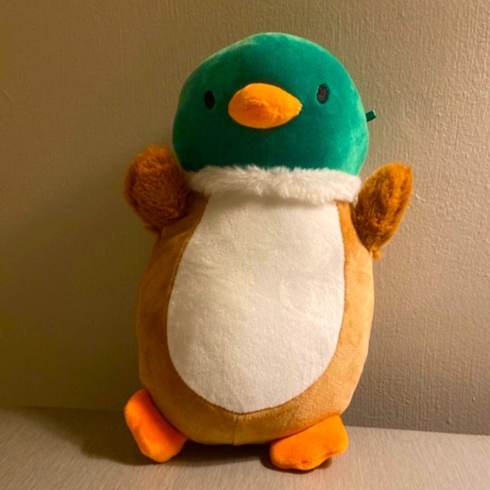 10" Avery the Mallard Duck Hugmee Squishmallow Plush Toy